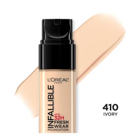 L'Oréal Paris Infaillible 32H Fresh Wear Foundation 410 Ivory 30ml